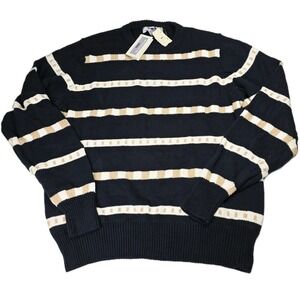 New VINTAGE Woodward's Sportswear Sweater‎ L Cotton Preppy 80's 90s Hong Kong